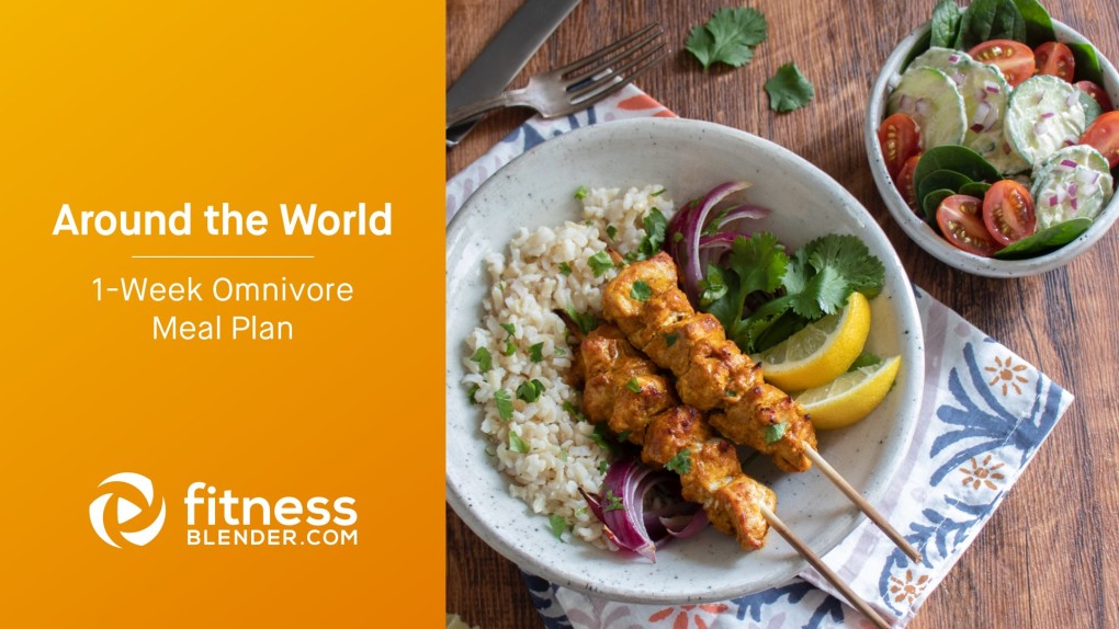 Around the World 1-Week Omnivore Meal Plan
