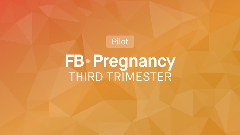 FB Pregnancy Series: Third Trimester Phase